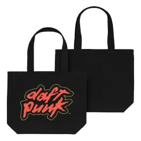 Classic Daft Punk Logo Tote Bag