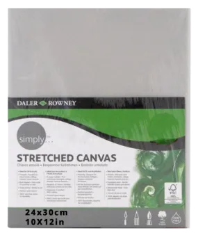 Daler Rowney Simply Stretched Canvas 24*30cm/10*12"