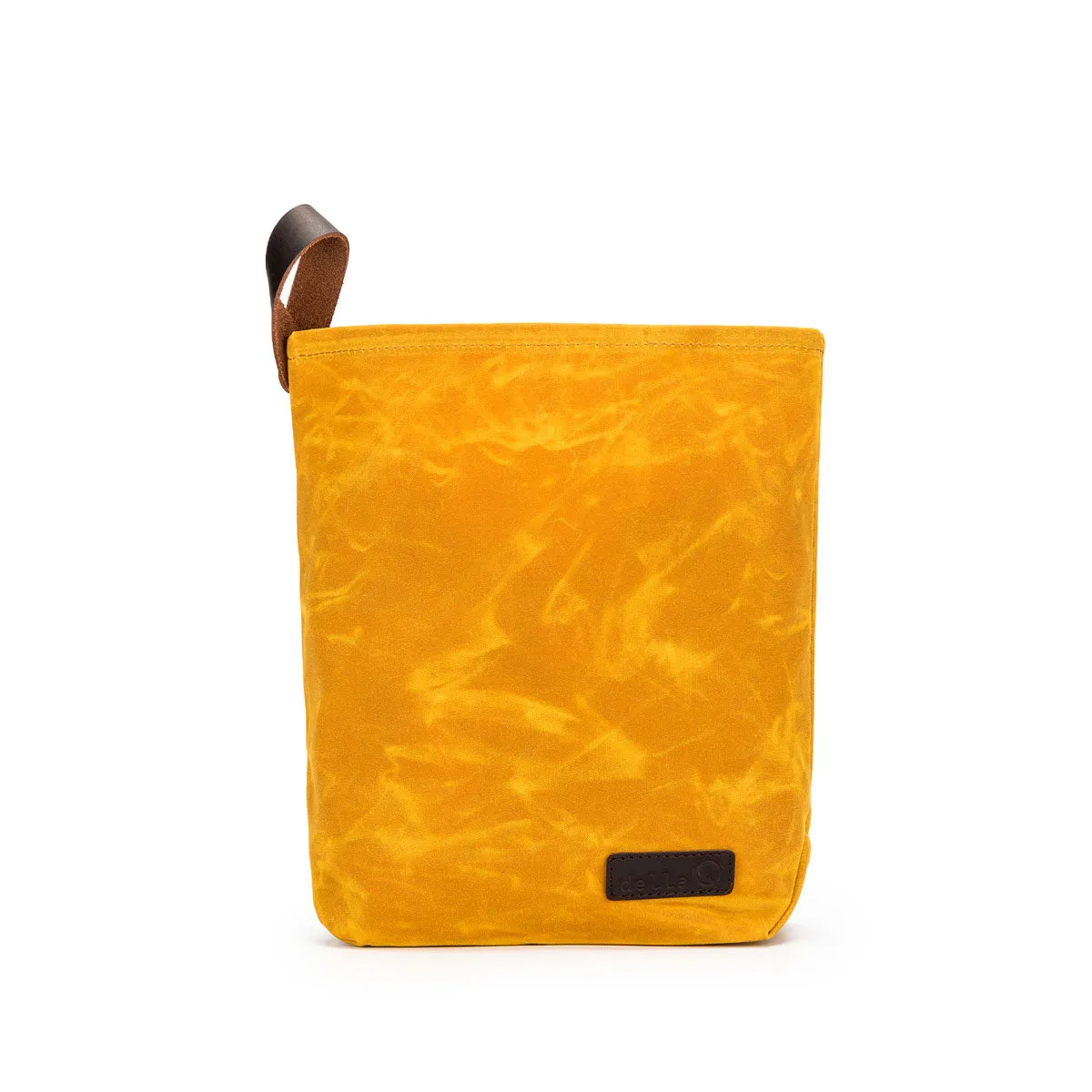 della Q Maker's Canvas Knit Sacks (Set of 2) - Mustard
