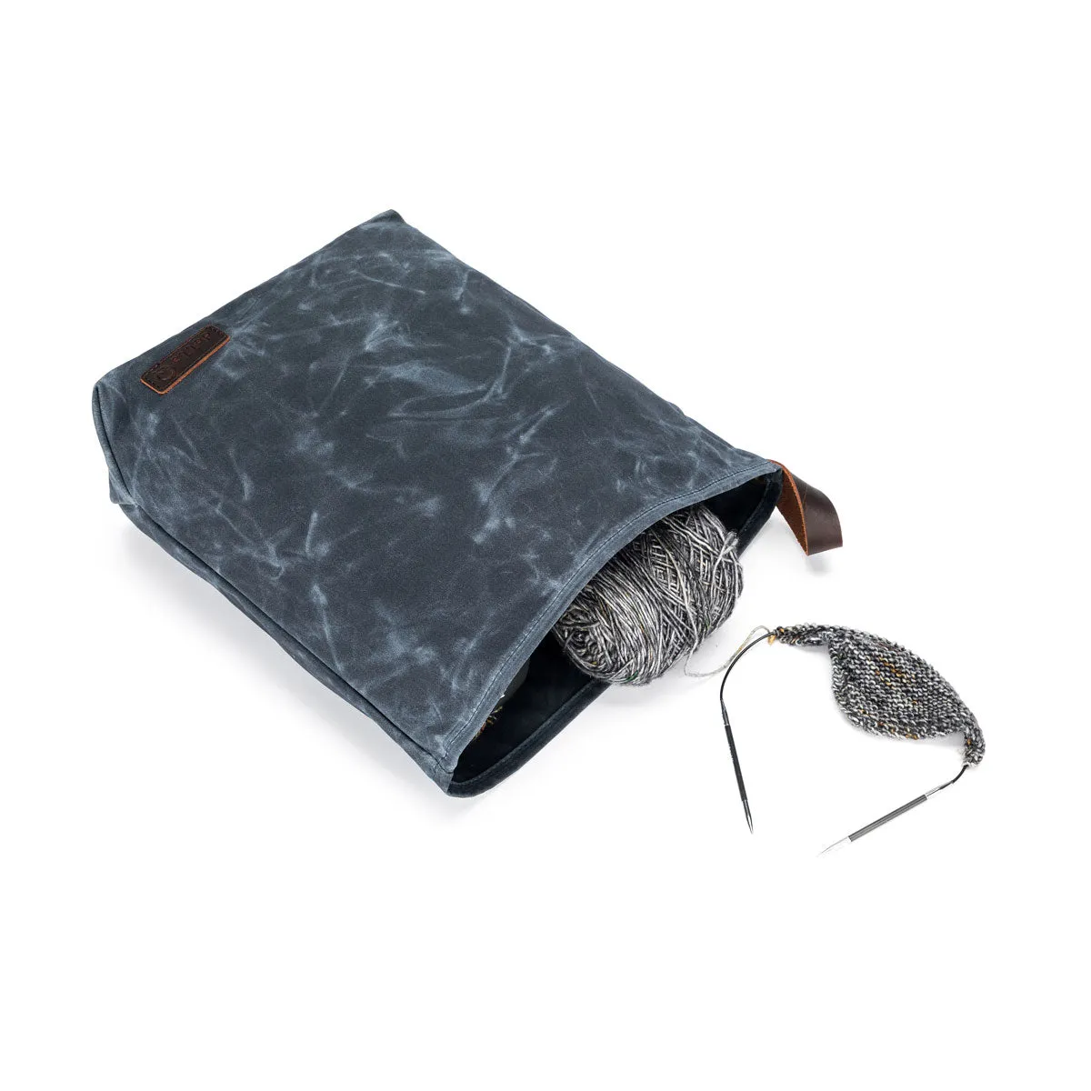 della Q Maker's Canvas Knit Sacks (Set of 2) - Olive