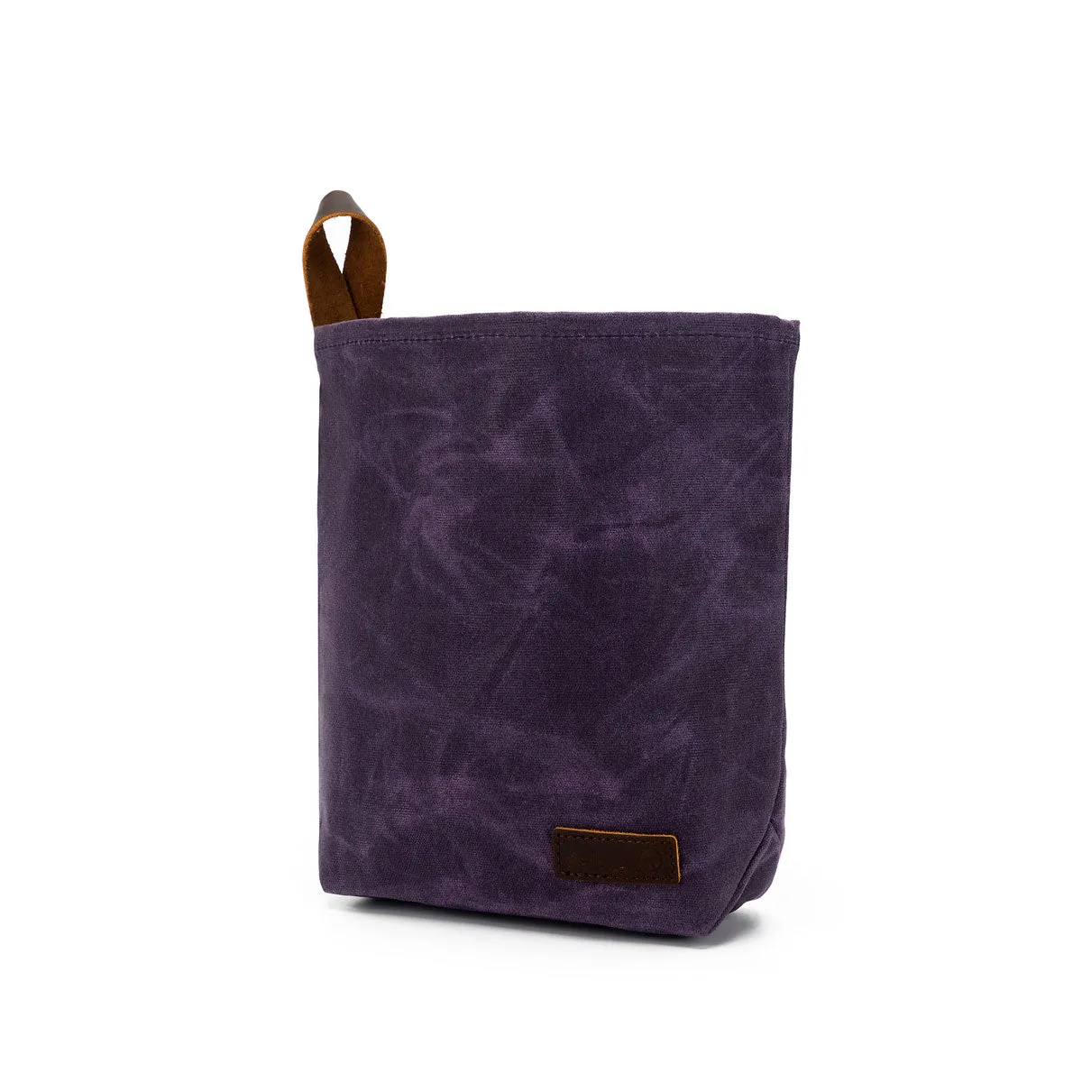 della Q Maker's Canvas Knit Sacks (Set of 2) - Purple