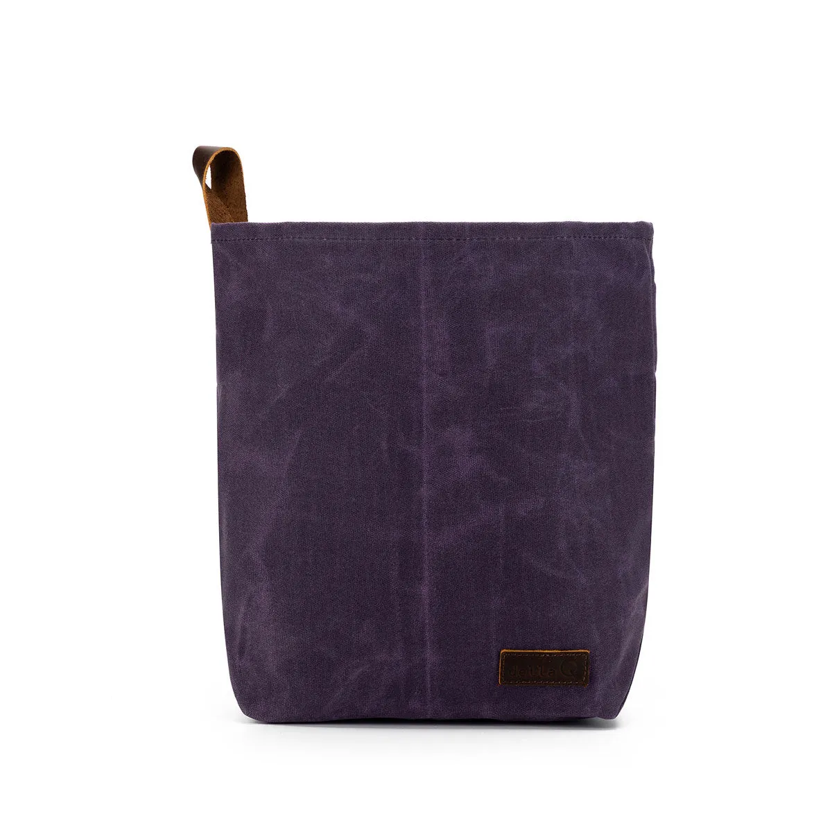 della Q Maker's Canvas Knit Sacks (Set of 2) - Purple