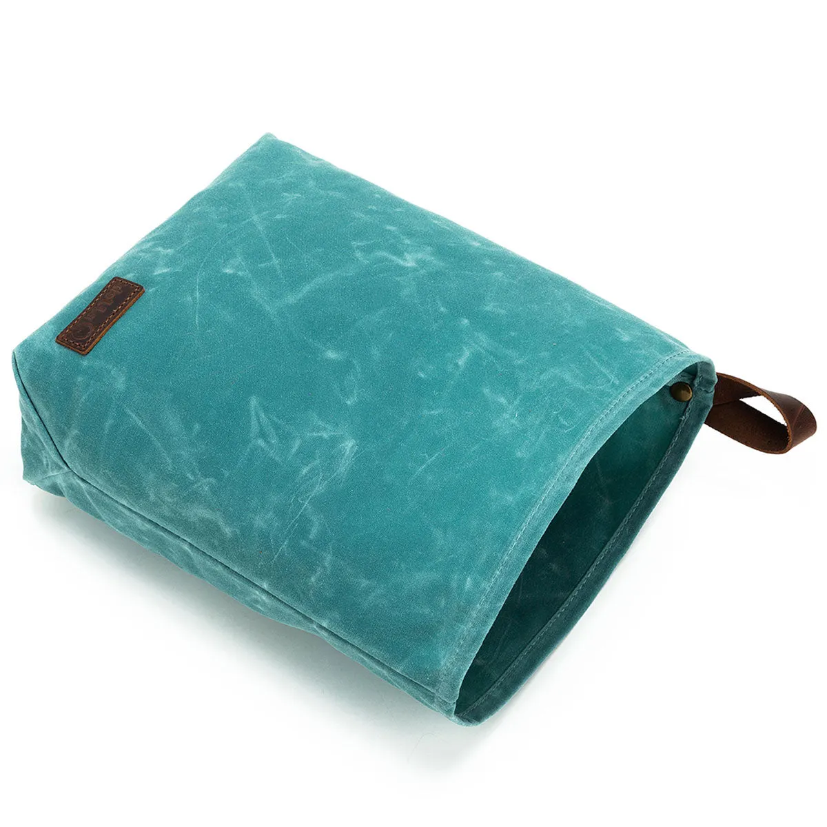 della Q Maker's Canvas Knit Sacks (Set of 2) - Teal