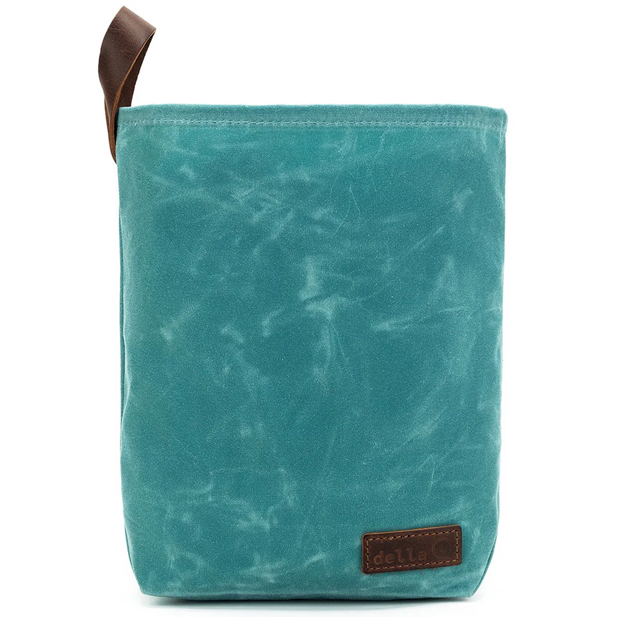 della Q Maker's Canvas Knit Sacks (Set of 2) - Teal