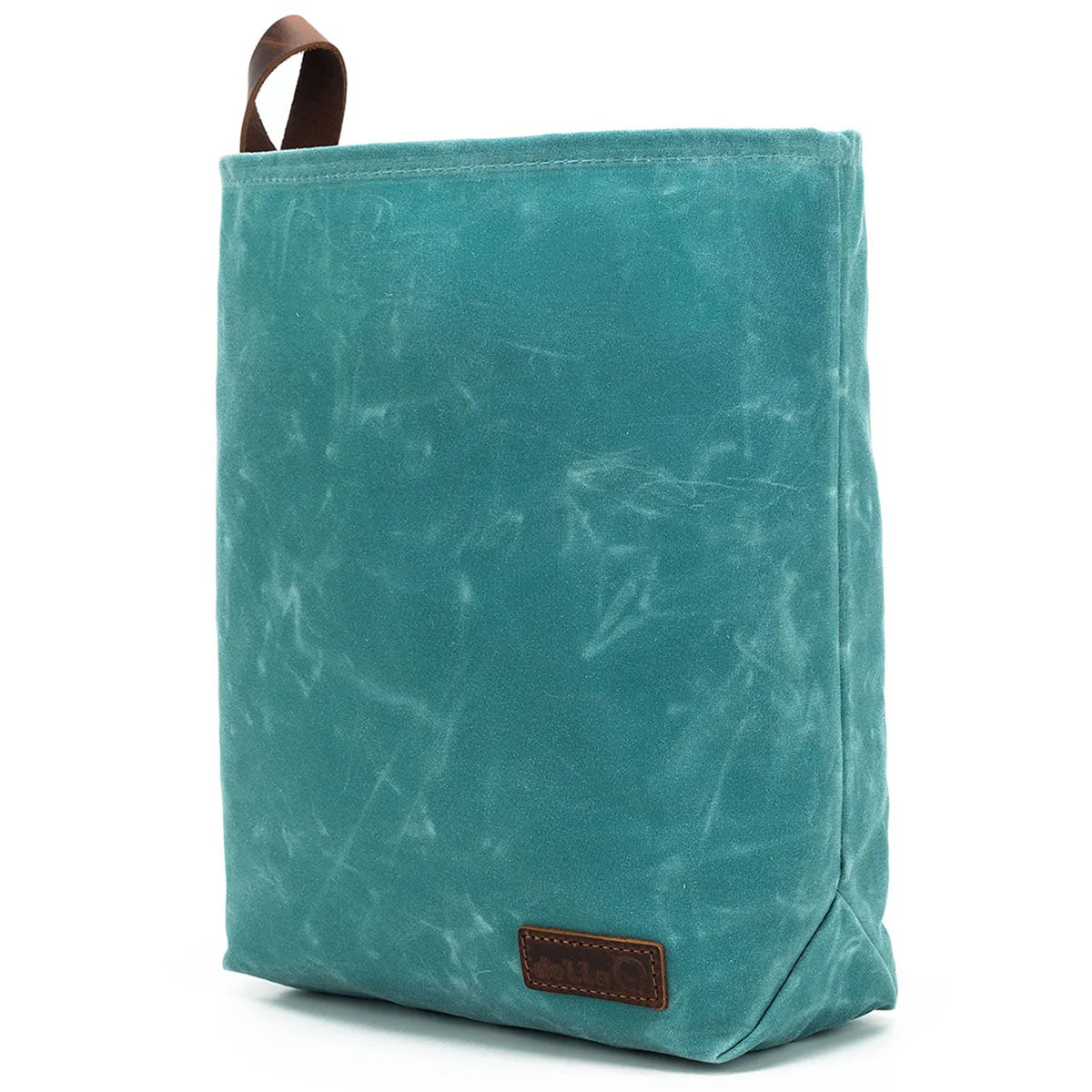 della Q Maker's Canvas Knit Sacks (Set of 2) - Teal