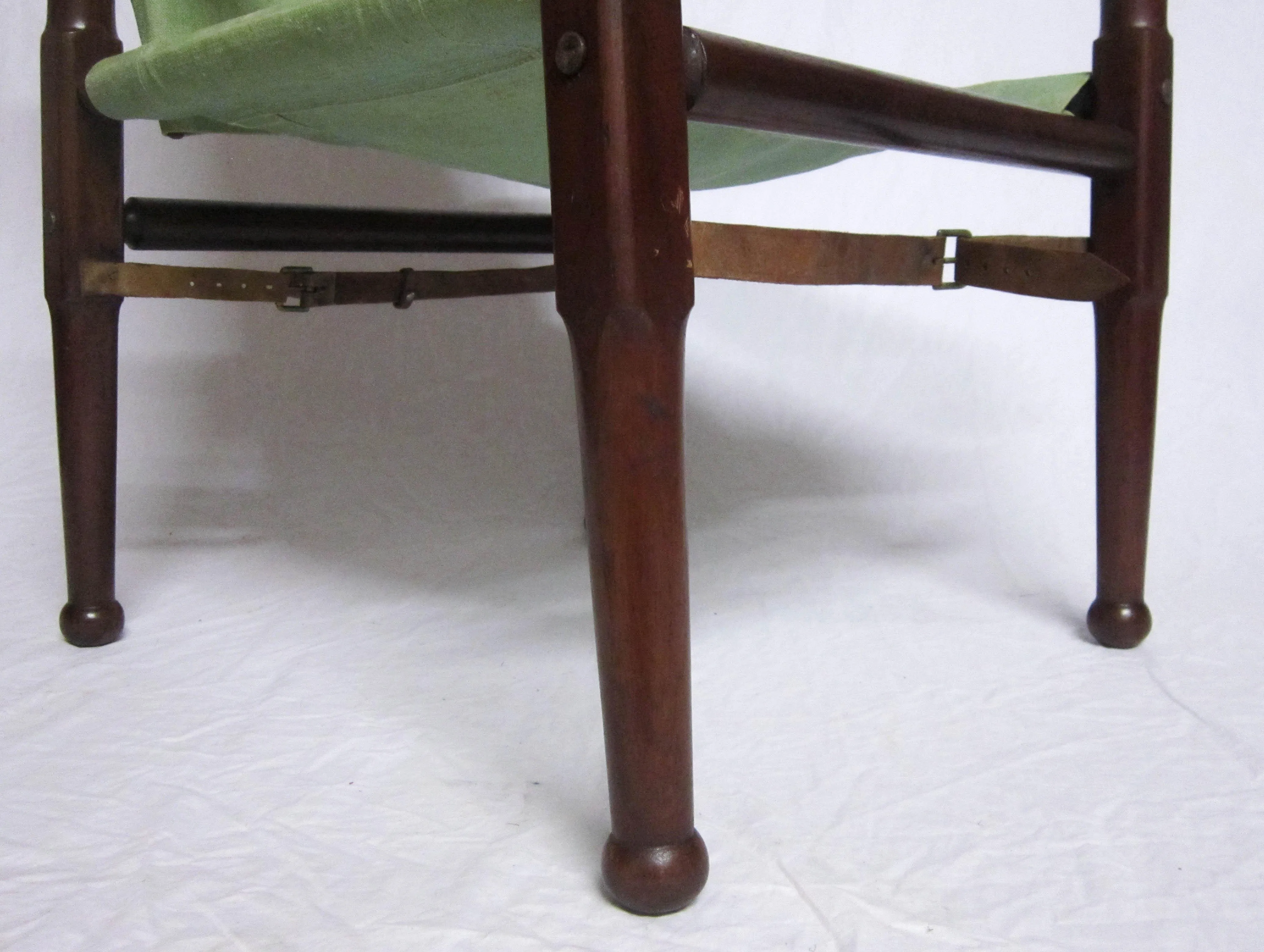 Early Twentieth Century Campaign Roorkhee Chair with Transit Bag