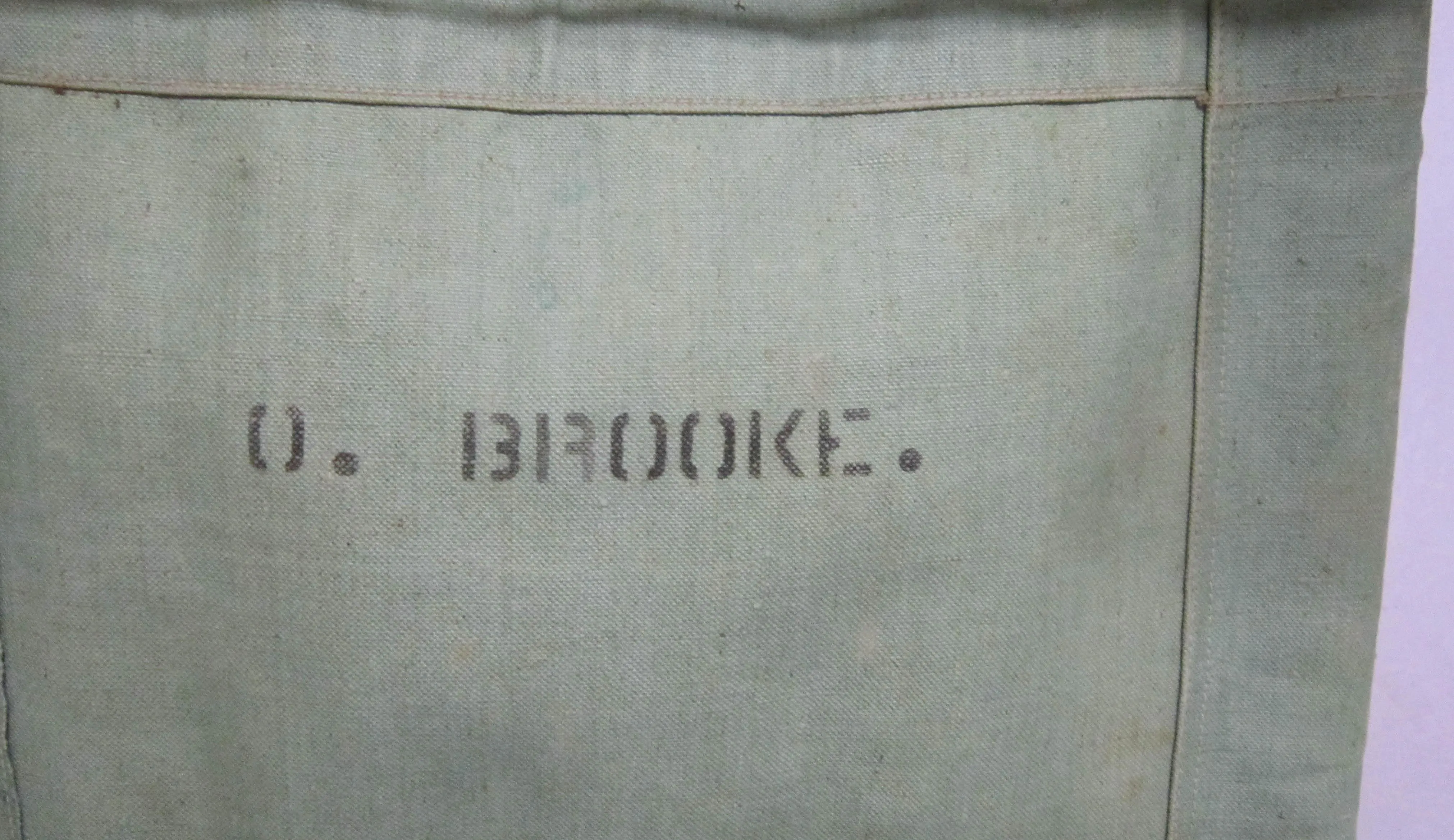 Early Twentieth Century Campaign Roorkhee Chair with Transit Bag