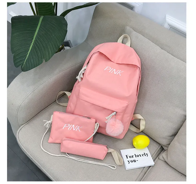 Endearing Colored Name Backpack