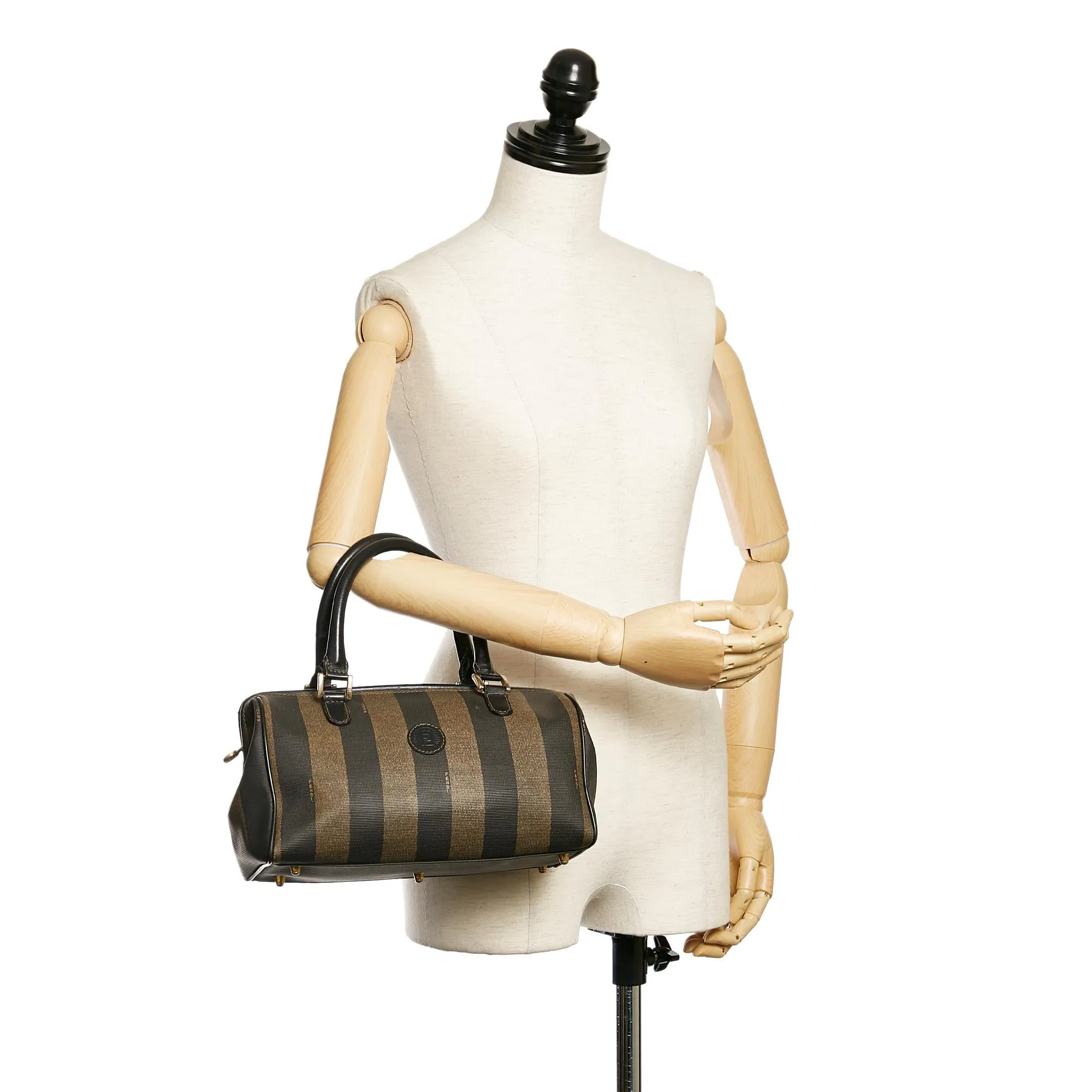 Fendi Pequin Boston Bag (SHG-30016)