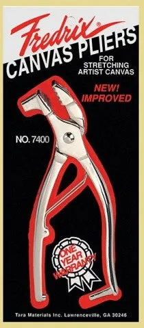 FREDRIX Chrome Plated Canvas Plier 7400