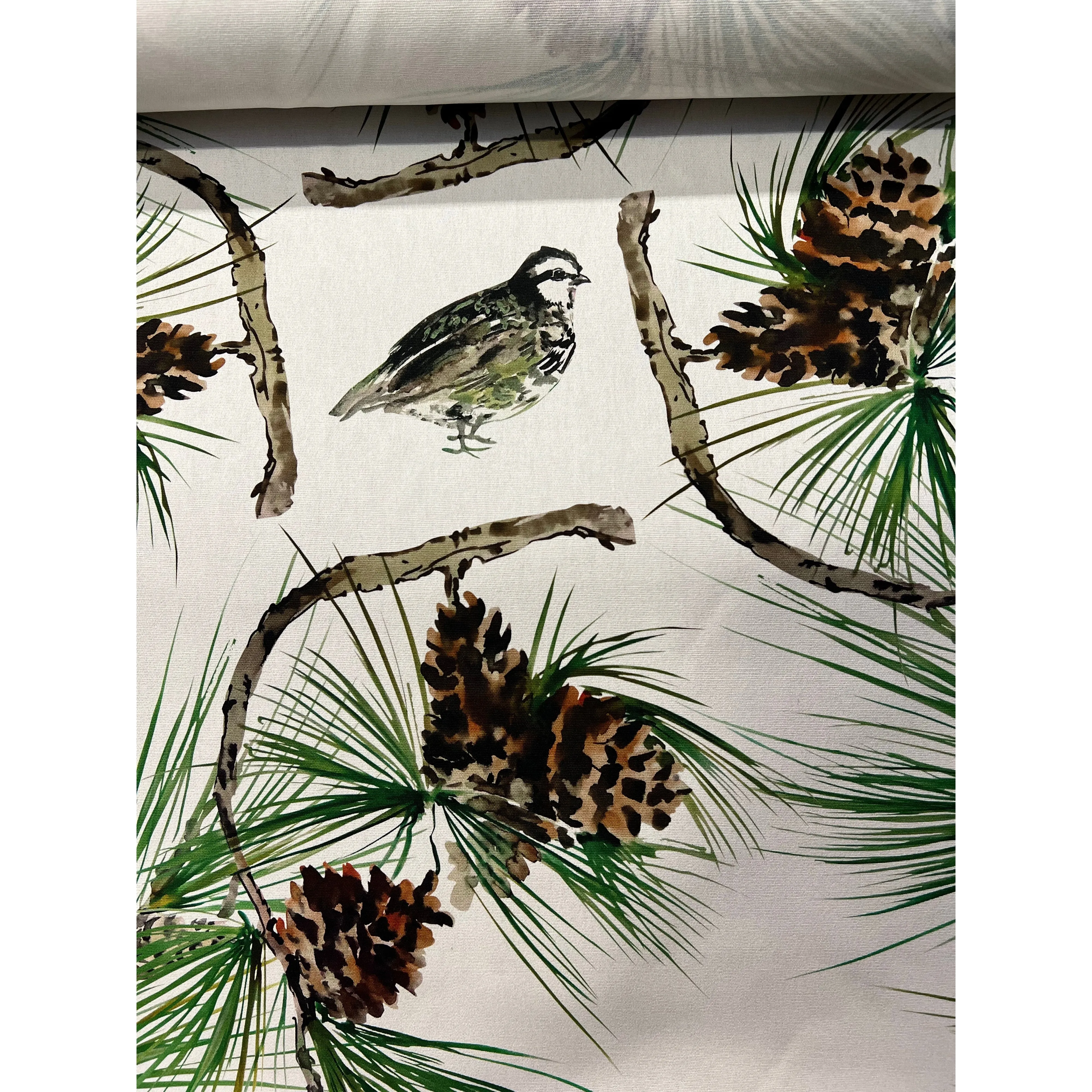 Kevin's Custom Bobwhite Quail Fabric