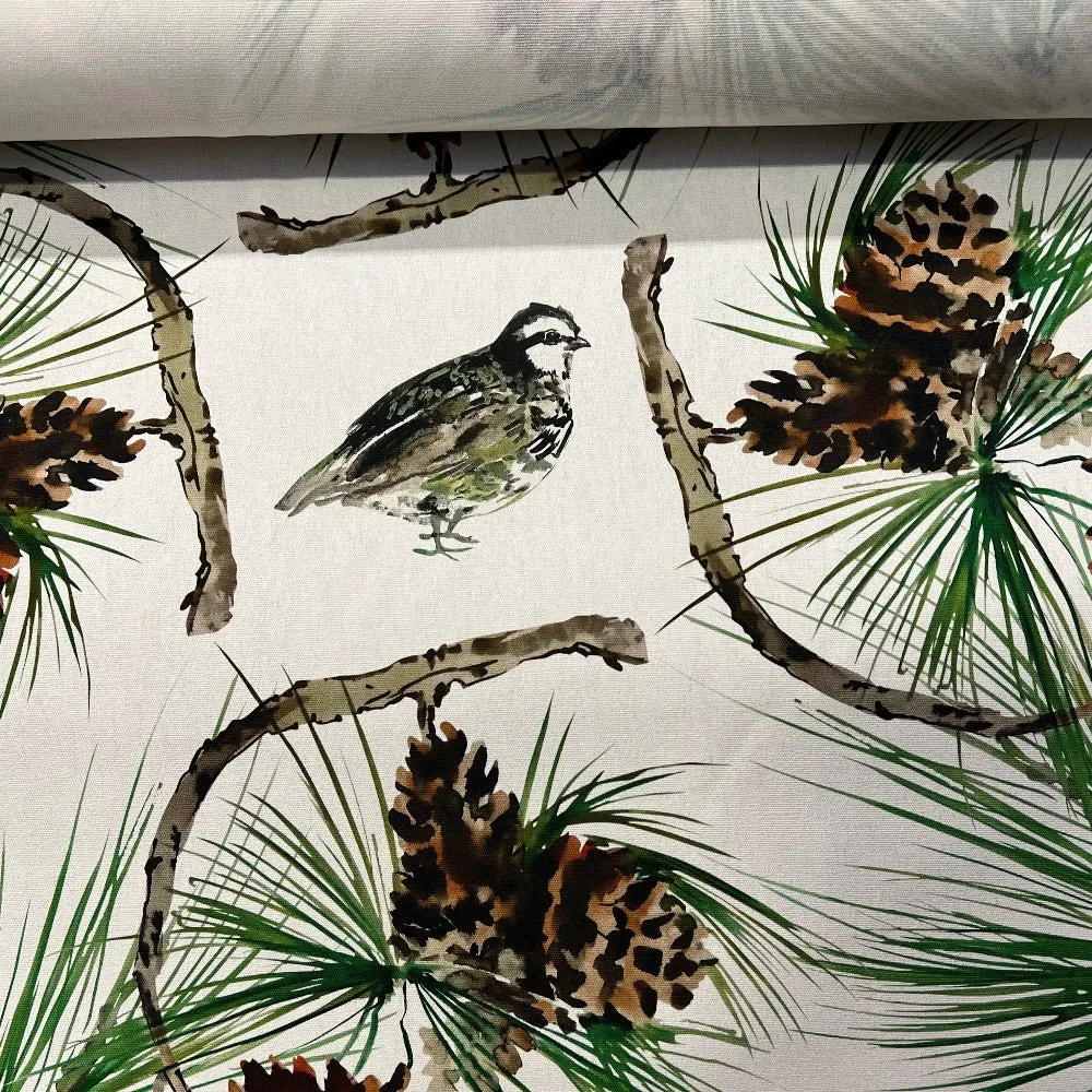 Kevin's Custom Bobwhite Quail Fabric