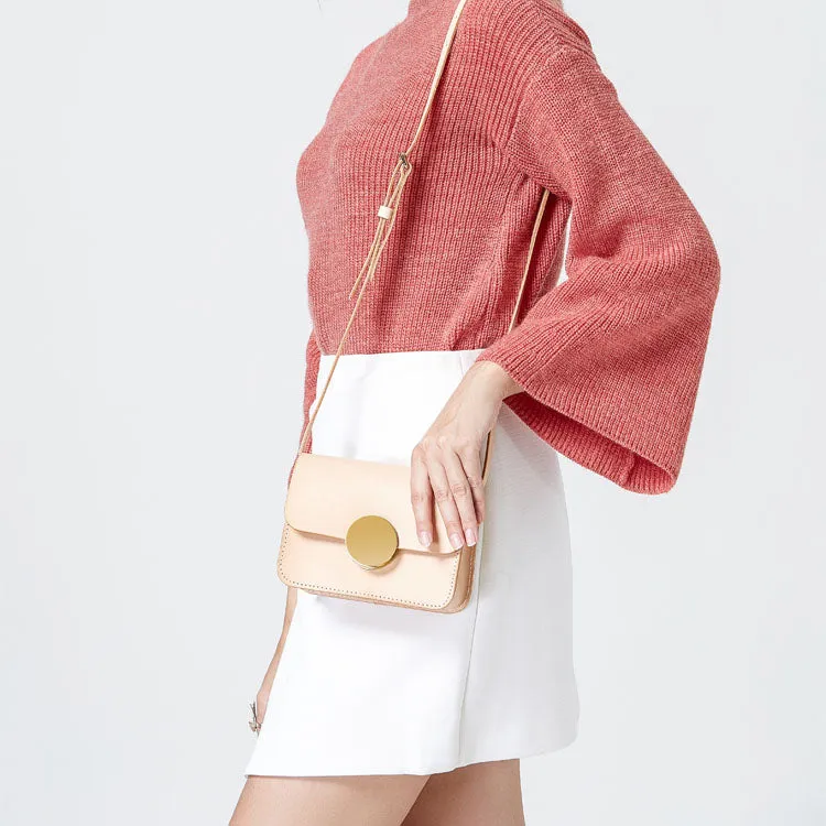 Ladies Cube Bag Leather Crossbody Bags Shoulder Bag Purses for Women