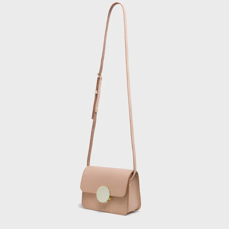 Ladies Cube Bag Leather Crossbody Bags Shoulder Bag Purses for Women