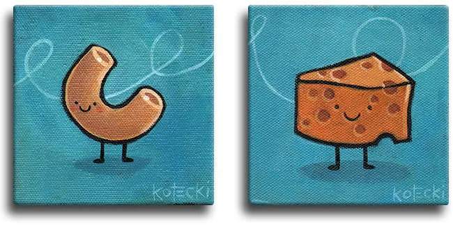Mac & Cheese Original Art