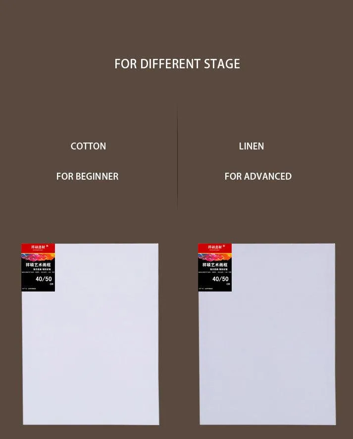 Moku Park Canvas Board : Linen Stretched Canvas-Wooden Frame