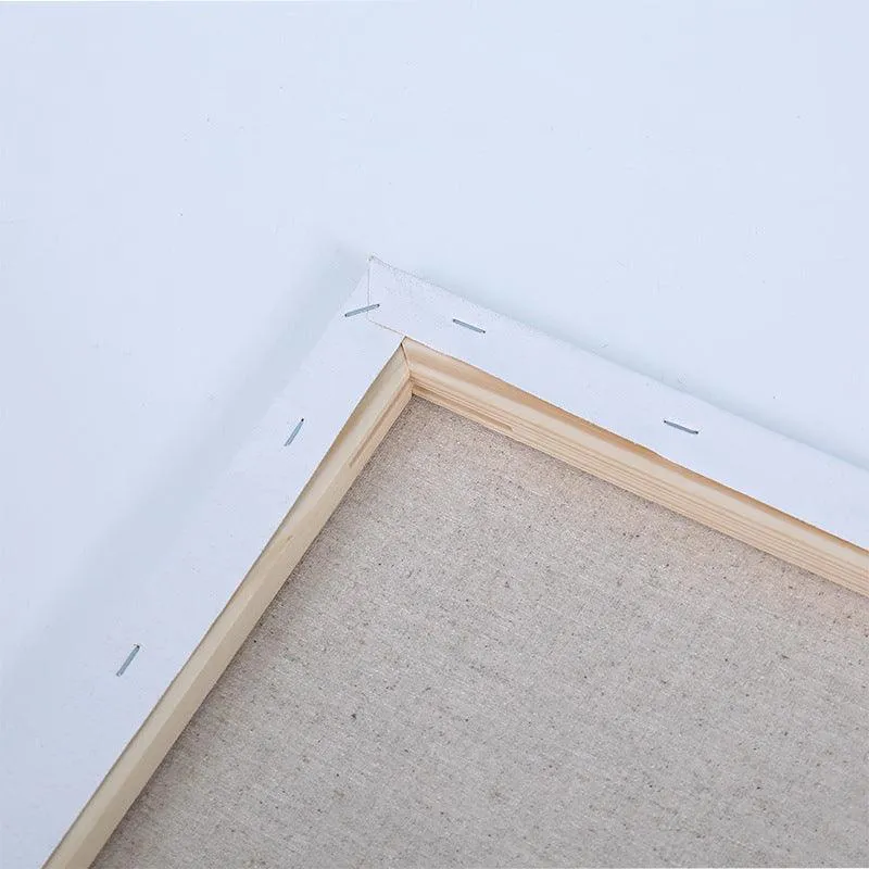 Moku Park Canvas Board : Linen Stretched Canvas-Wooden Frame