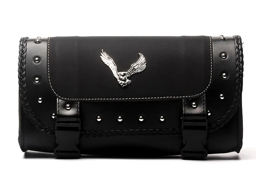 Motorcycle Eagle Emblem Saddle Bag