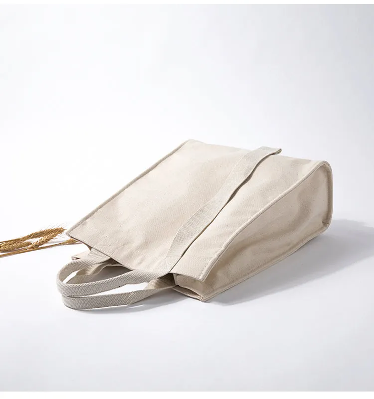 Organic Cotton Canvas Tote Bag Black Tote Bag Canvas Womens