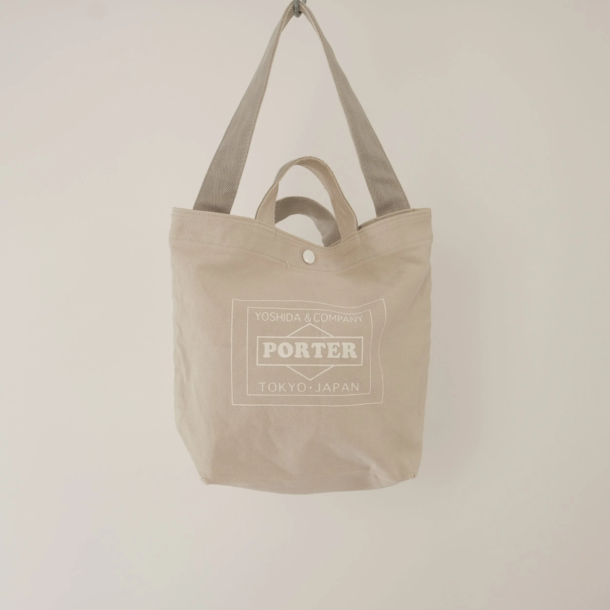 PORTER GREY CANVAS TOTE BAG #10