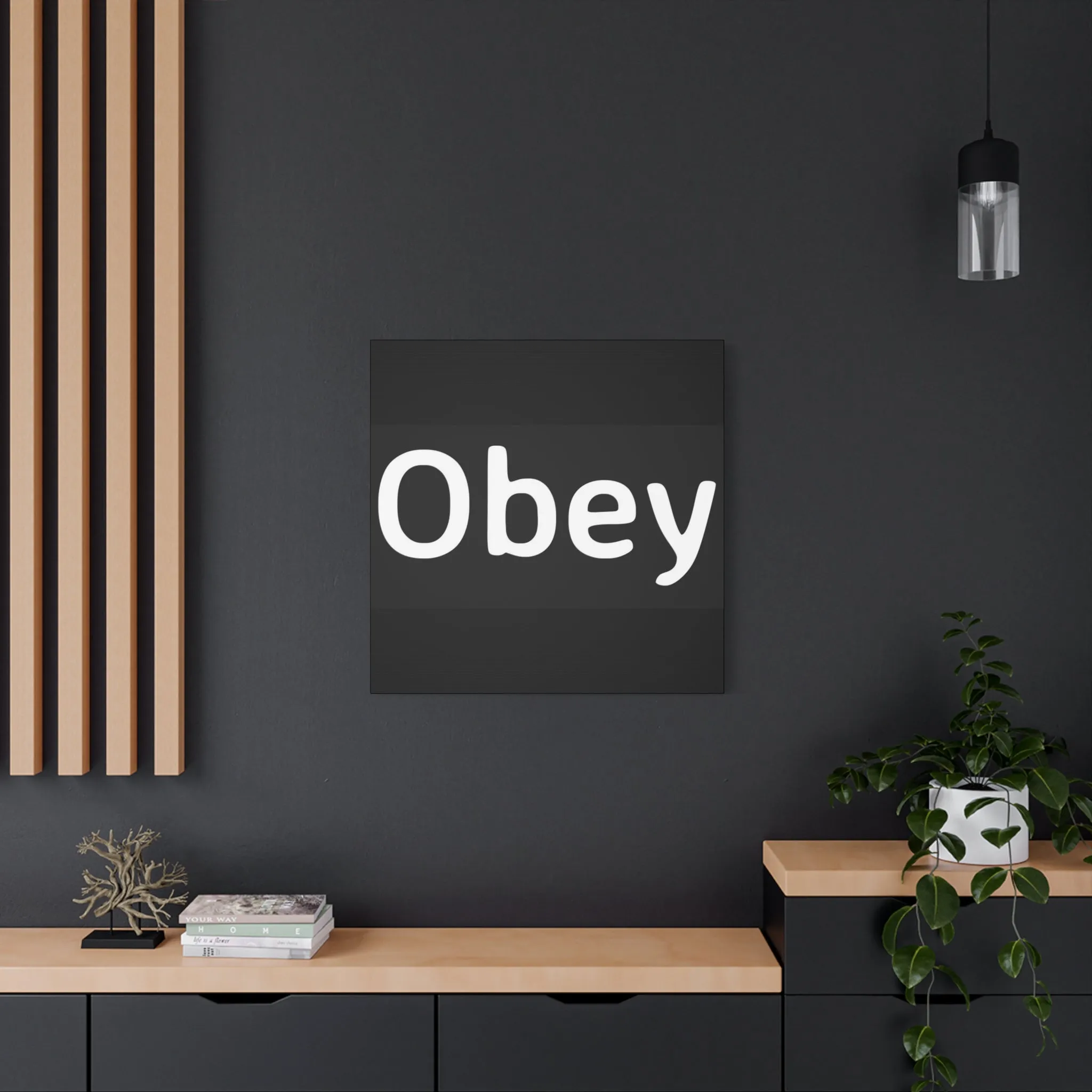 "Obey" - Classic Canvas