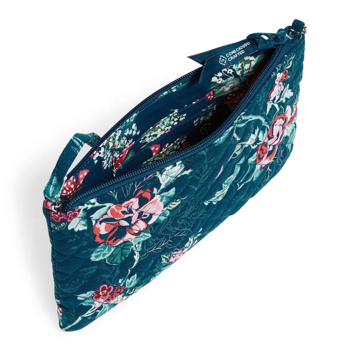 RFID Convertible Wristlet - Rose Toile