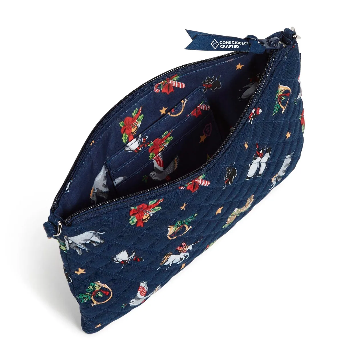 RFID Convertible Wristlet - Snow Globe Motifs