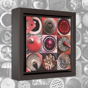 ROUND MY TOWN - Austin Pt. 3 -  Framed Canvas Print