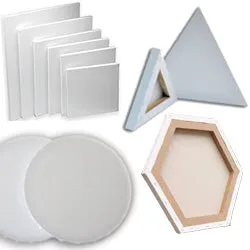 SINOART STRETCHED CANVAS - 100% COTTON 1.5"- 12" X 18"