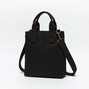 Small Canvas Tote Bag Purse Cotton Canvas Tote Bag Black Womens