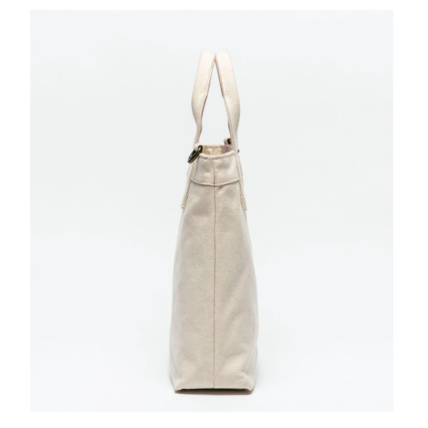 Small Canvas Tote Bag Purse Cotton Canvas Tote Bag Black Womens