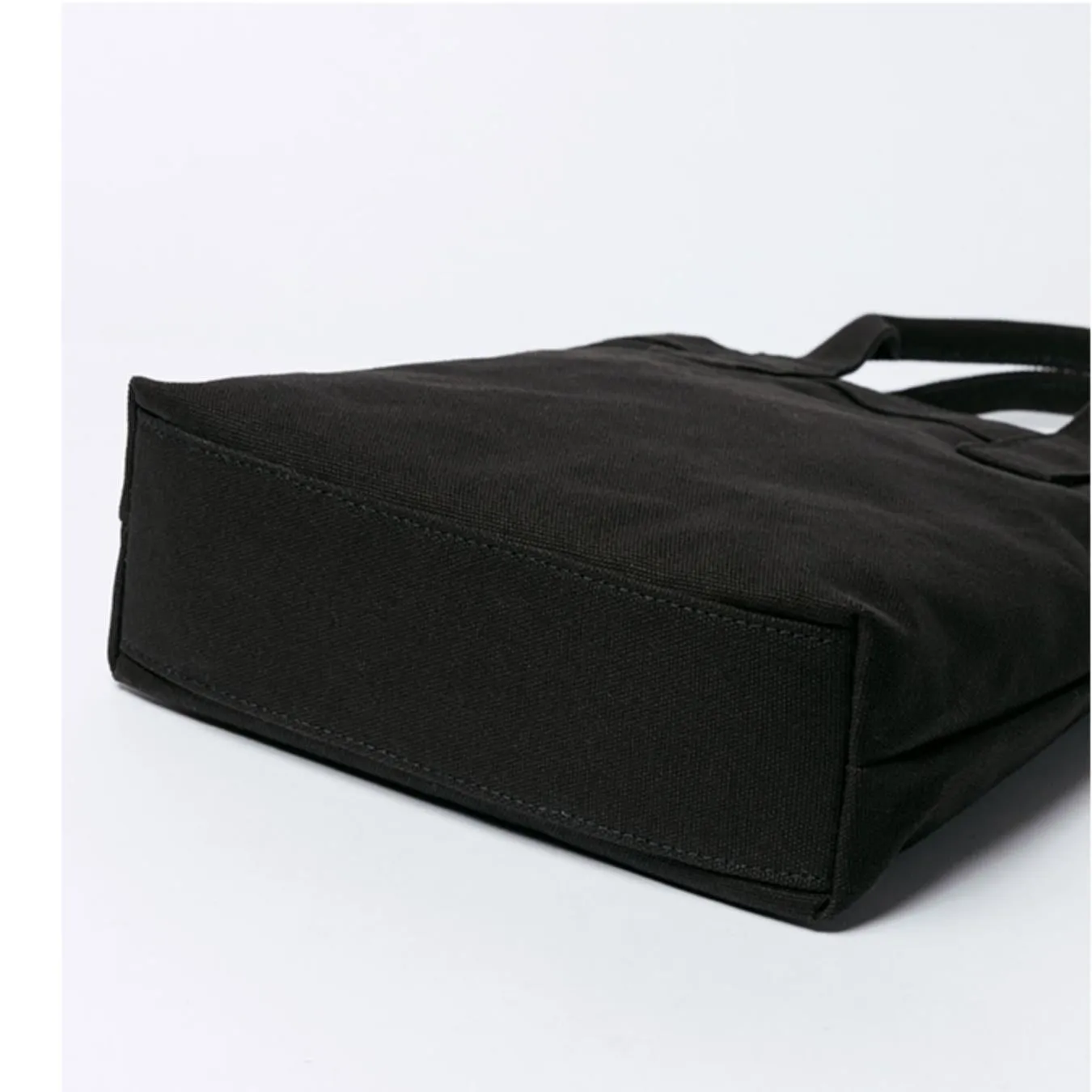 Small Canvas Tote Bag Purse Cotton Canvas Tote Bag Black Womens