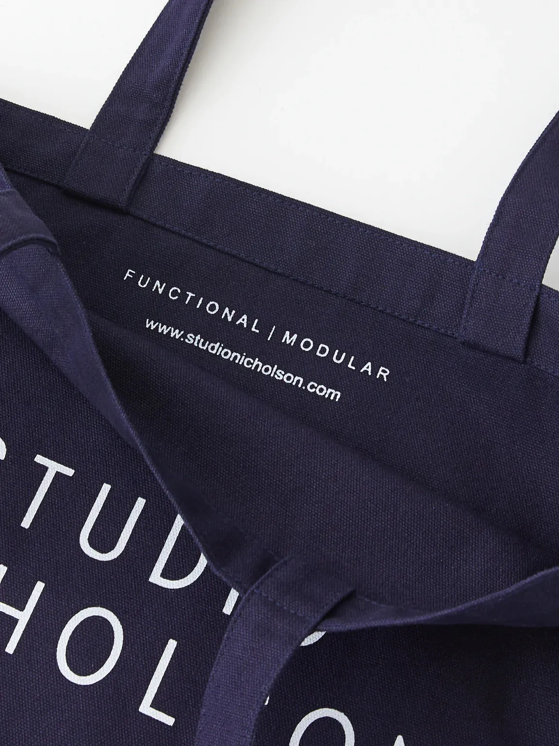 Small Tote Bag - Navy