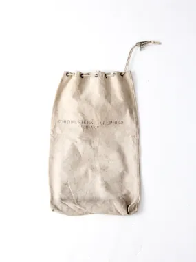 vintage Northwestern Telephone Company bag