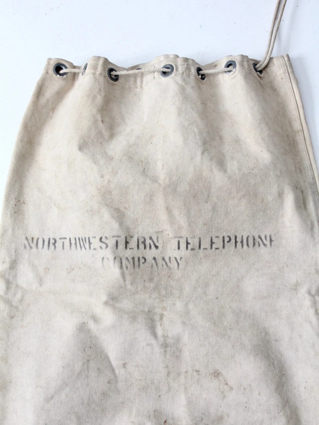 vintage Northwestern Telephone Company bag