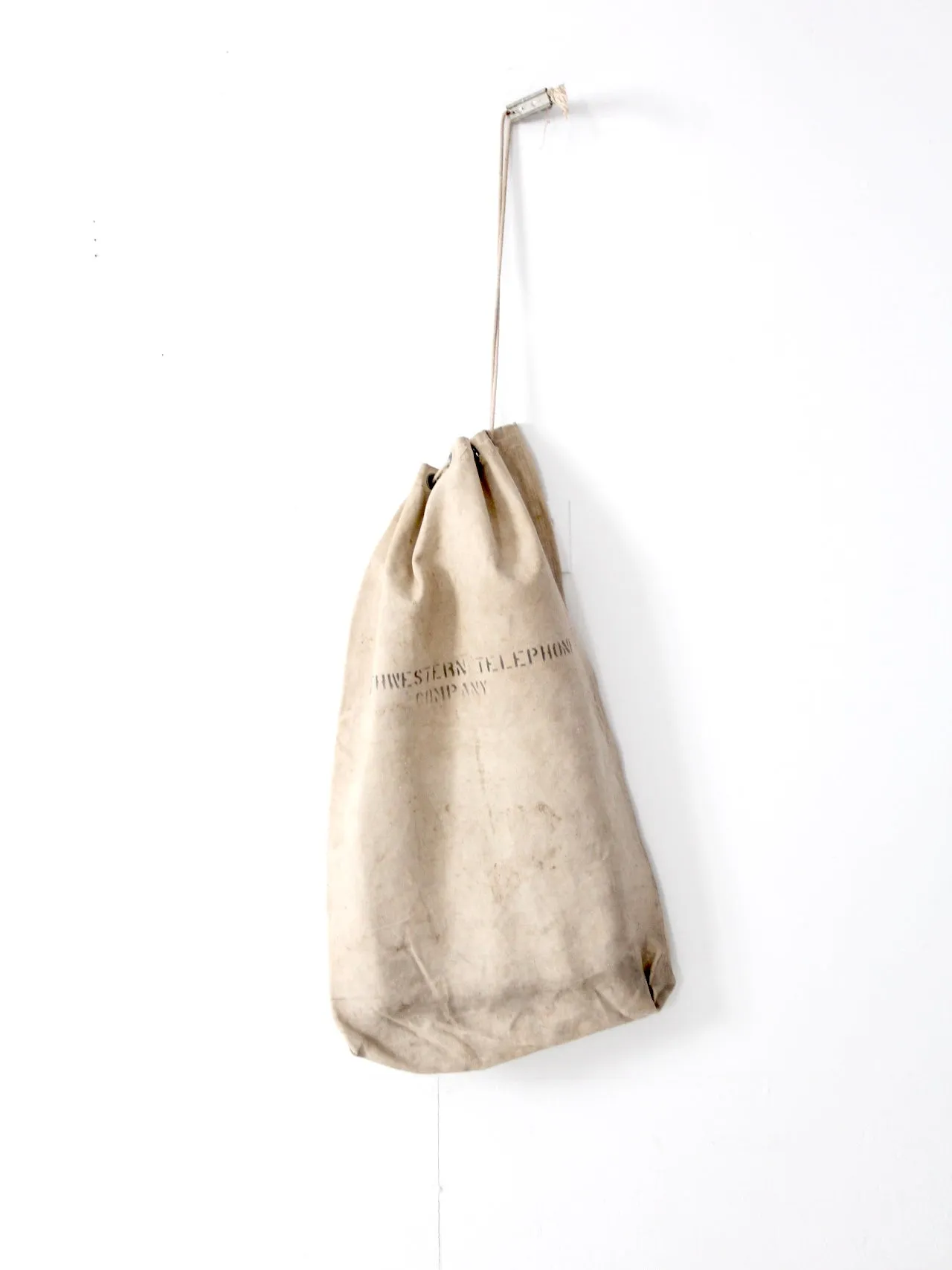 vintage Northwestern Telephone Company bag