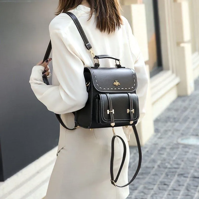 Vintage Strap Backpack