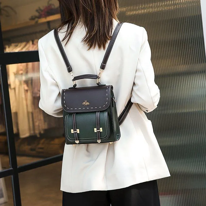 Vintage Strap Backpack