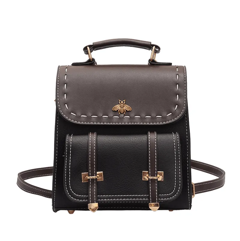 Vintage Strap Backpack