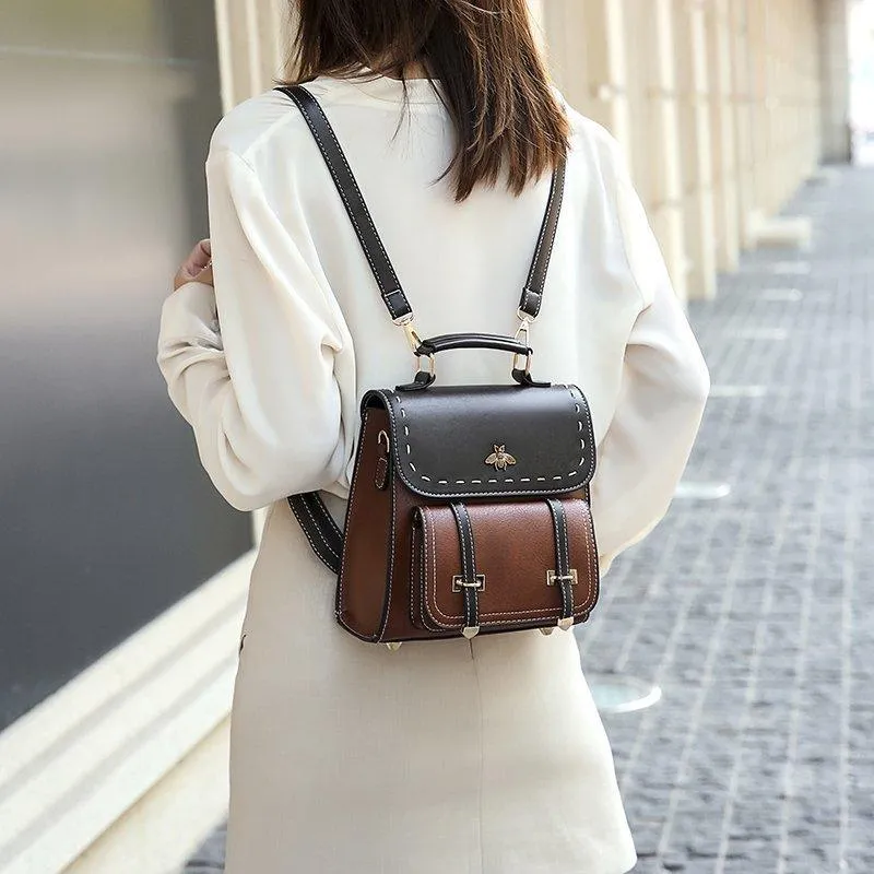 Vintage Strap Backpack