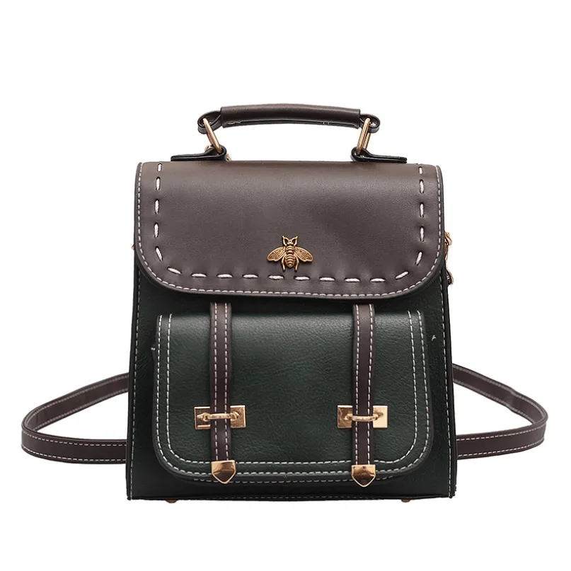 Vintage Strap Backpack
