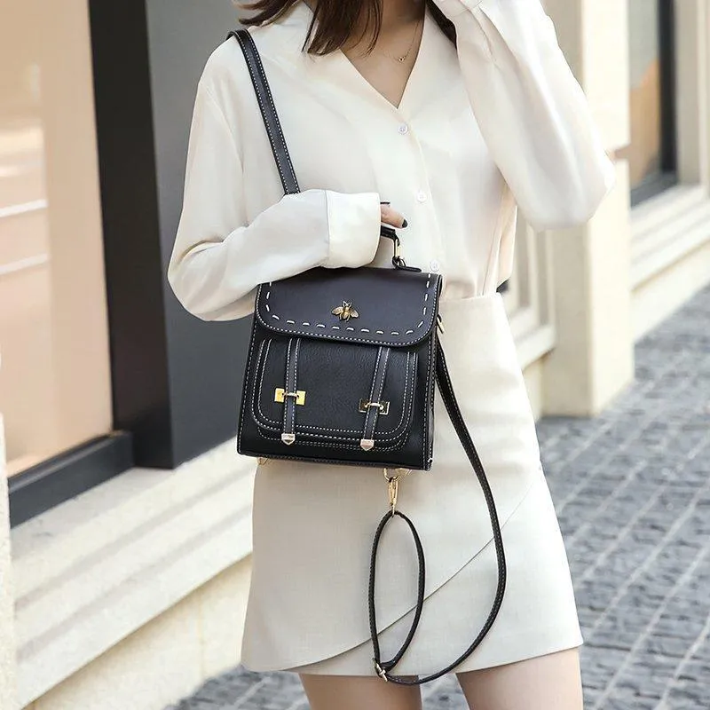Vintage Strap Backpack