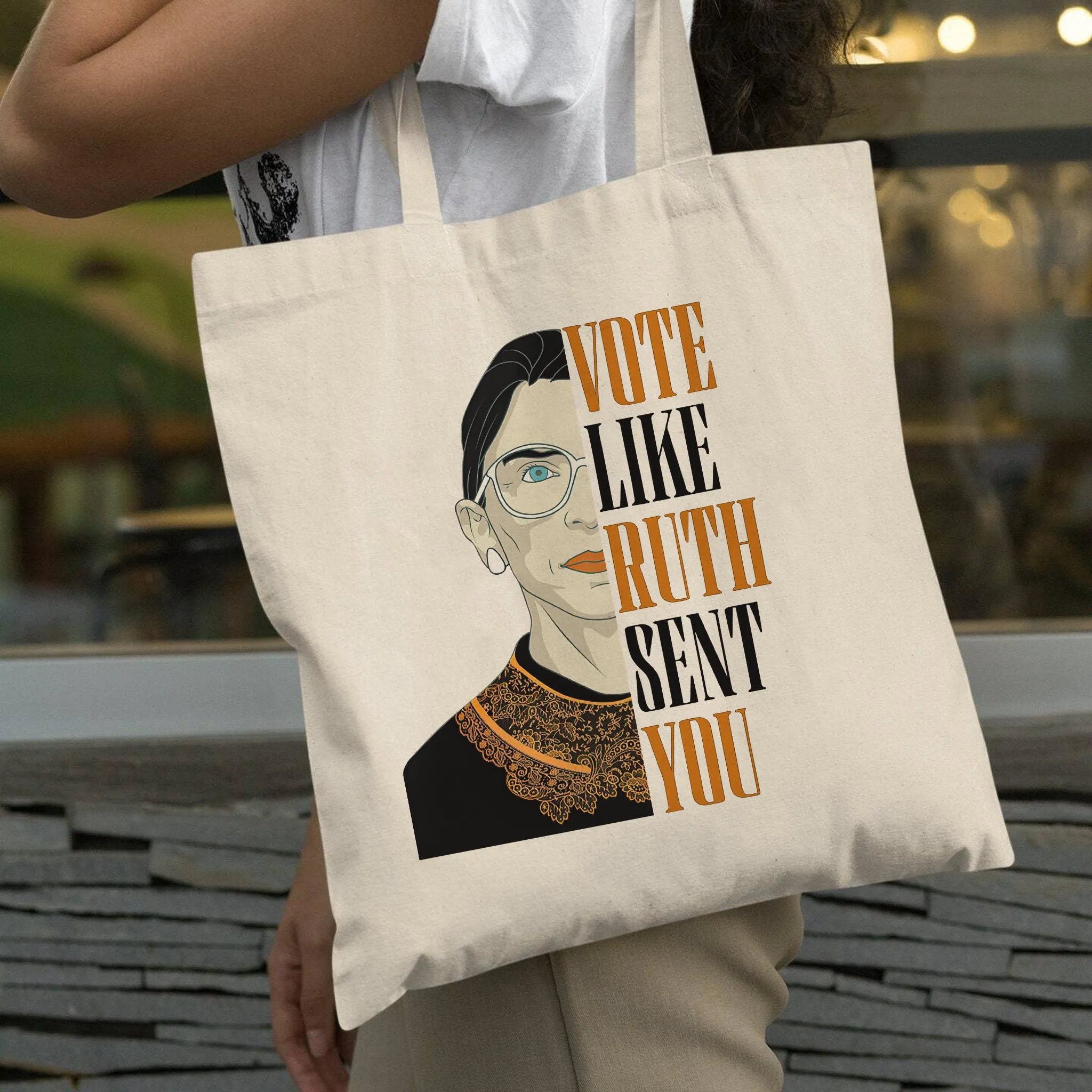 Vote Like Ruth Sent You Tote Bag TBW397
