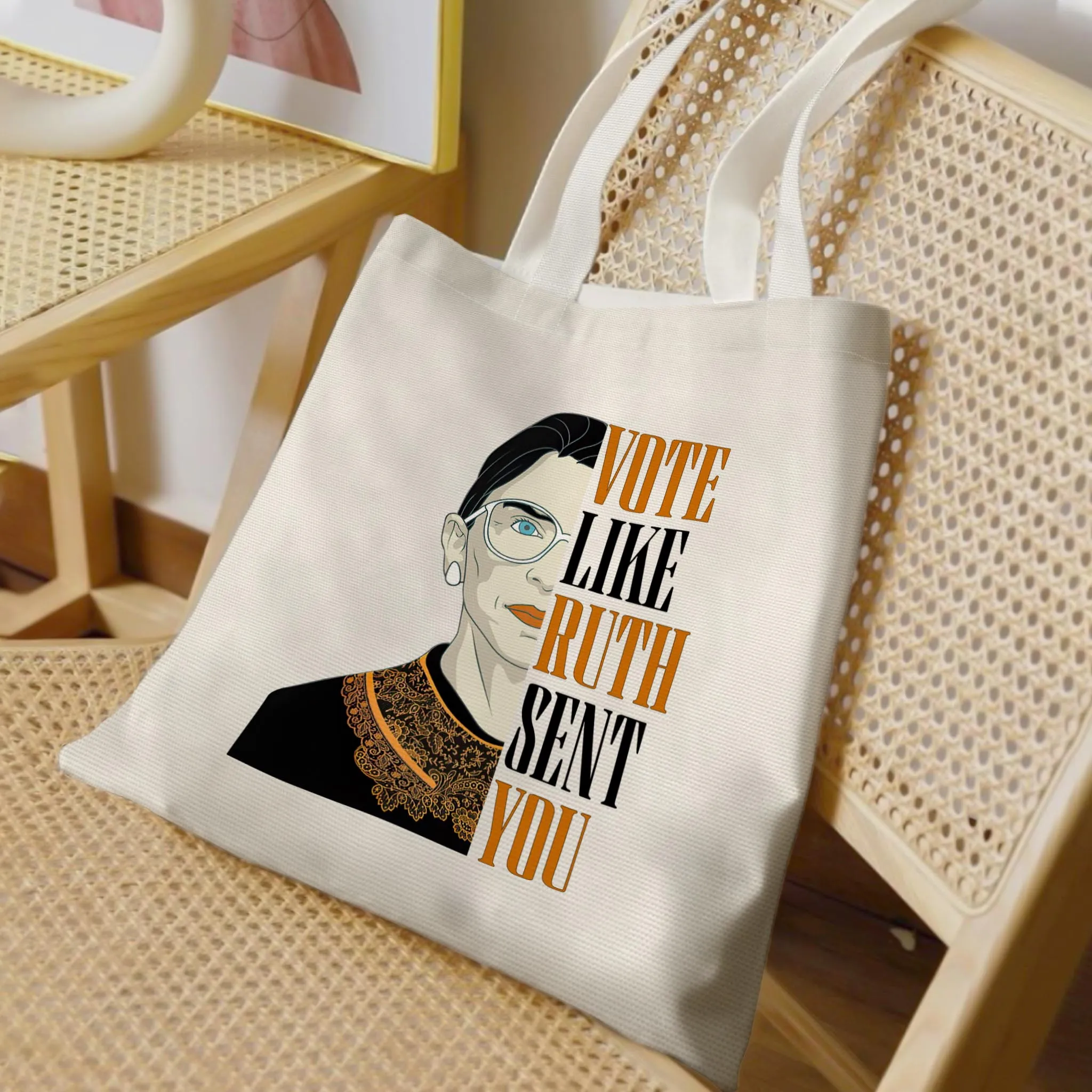 Vote Like Ruth Sent You Tote Bag TBW397