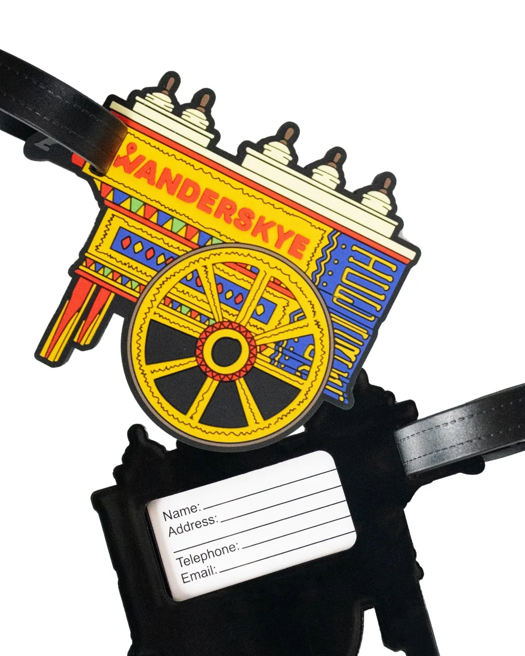 Wanderskye PVC Bag Tags - Viaje Series