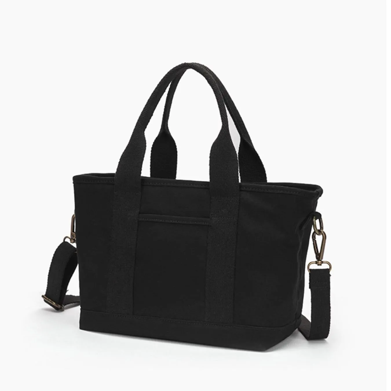 Women's Zippered Canvas Tote Bag Zip Tote Canvas Bag